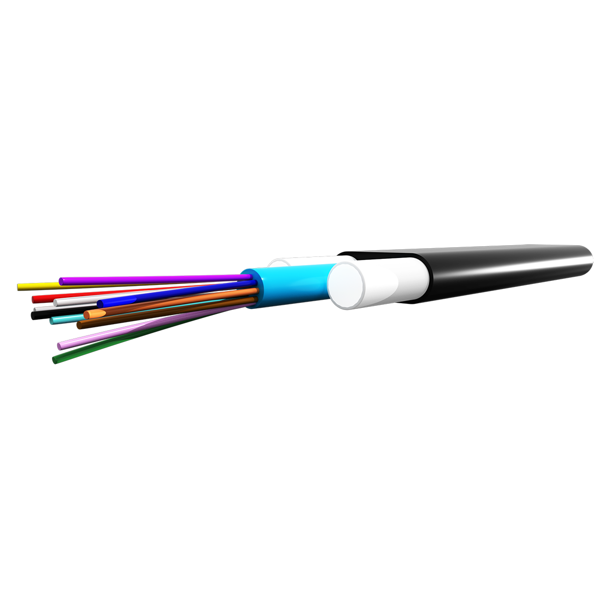 12F (6.7 X 3.2 Mm) Flat Drop Cable